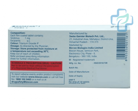 Rapamycine (Sirolimus)